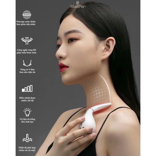 CHÍNH HÃNG MÁY ĐIỆN DI NÂNG CƠ CHỐNG NHĂN 3 IN 1 METICHAN TOTAL