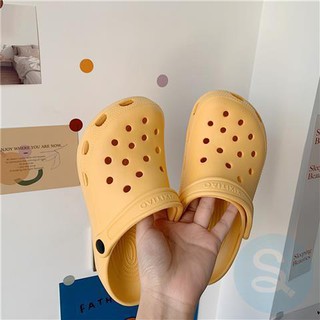 Giày sandal đi biển đế dày gắn hình dễ thương cho nữ