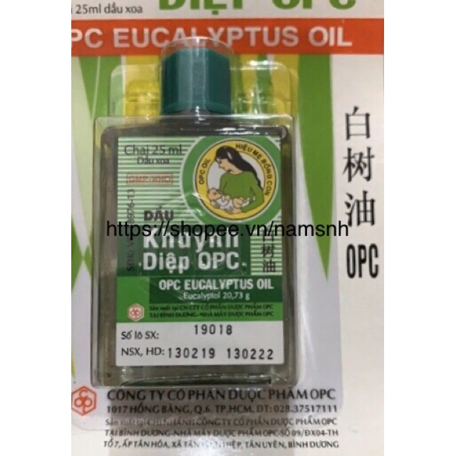 Dầu Khuynh Diệp OPC (25ml)