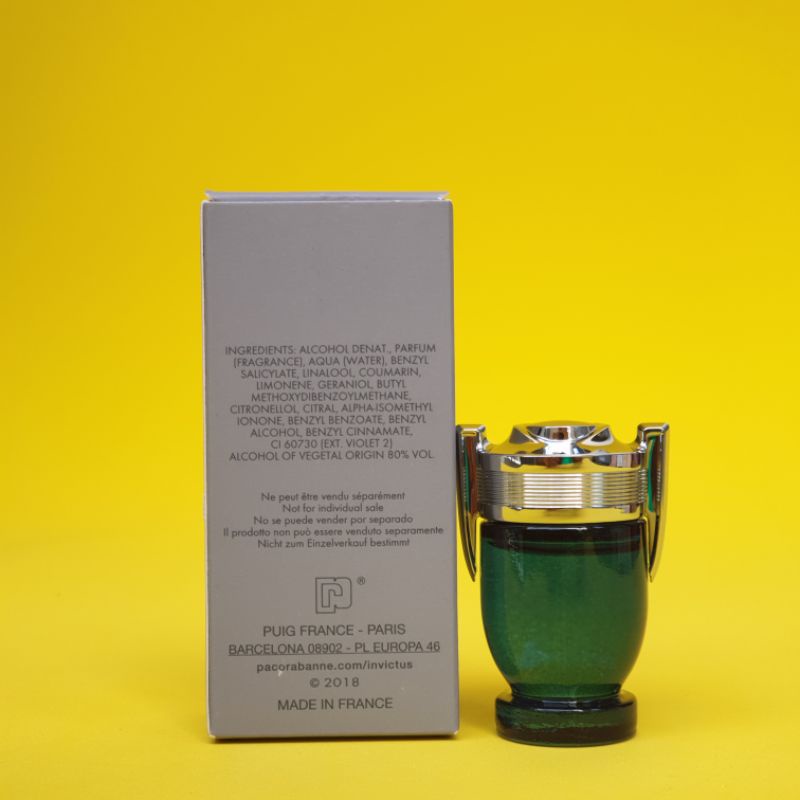 Nước Hoa Mini Nam Paco Rabanne Invictus Legend 5ml