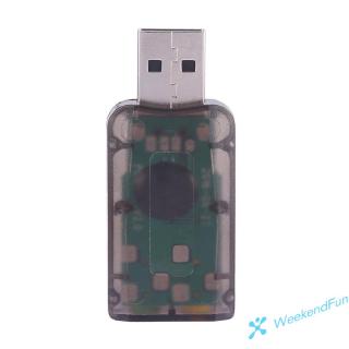 Card Âm Thanh Usb 5.1 Ch 3d Cho Máy Tính