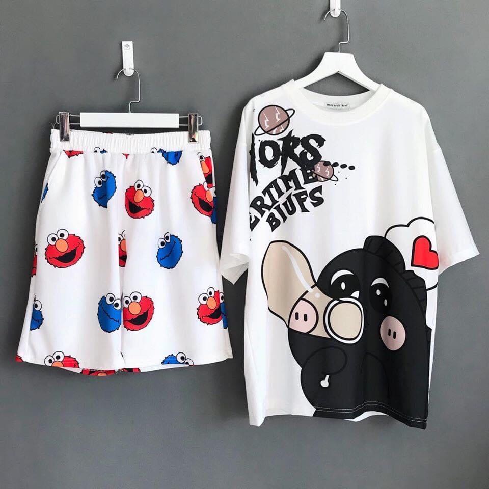 Đồ bộ hoạt hình form rộng Unisex YORS Freesize dành cho nam nữ Molly Fashion | BigBuy360 - bigbuy360.vn