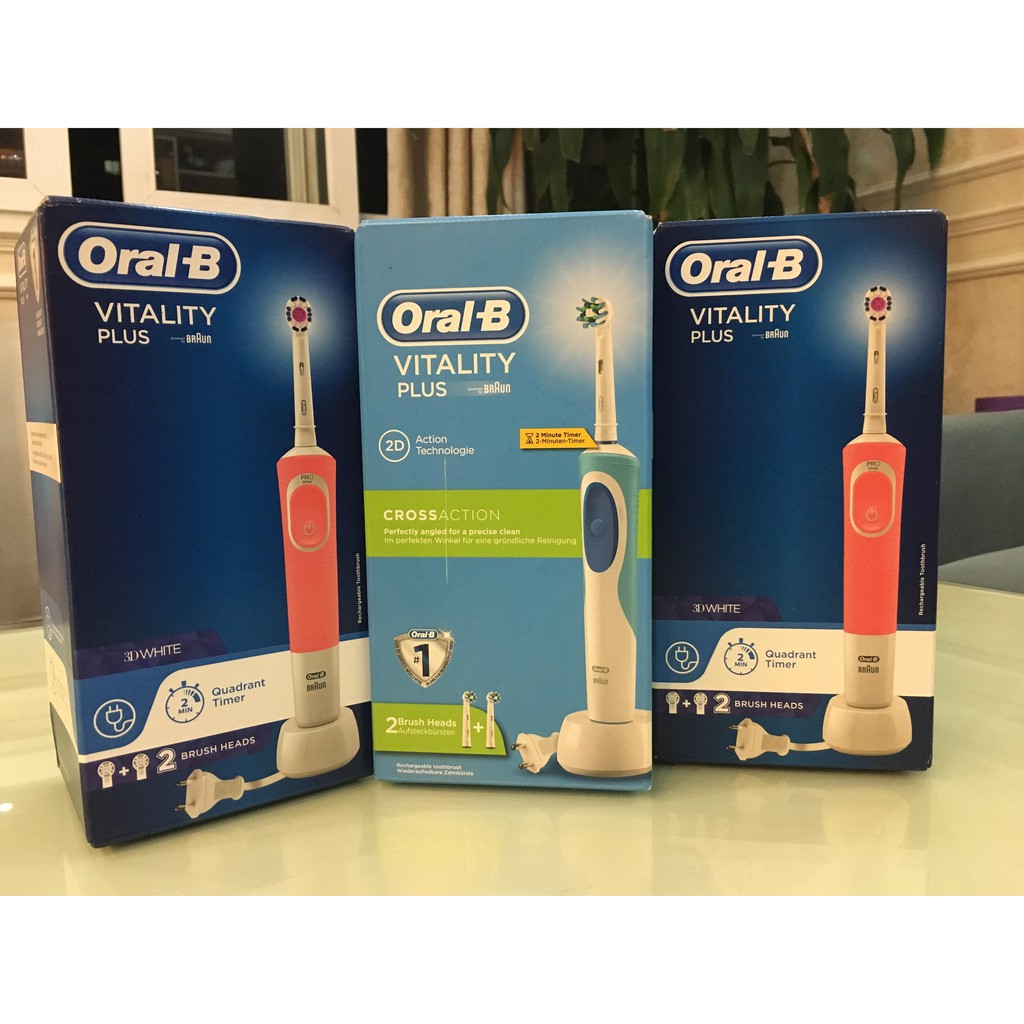 [CHÍNH HÃNG]  Bàn chải điện Oral-B Vitality Plus