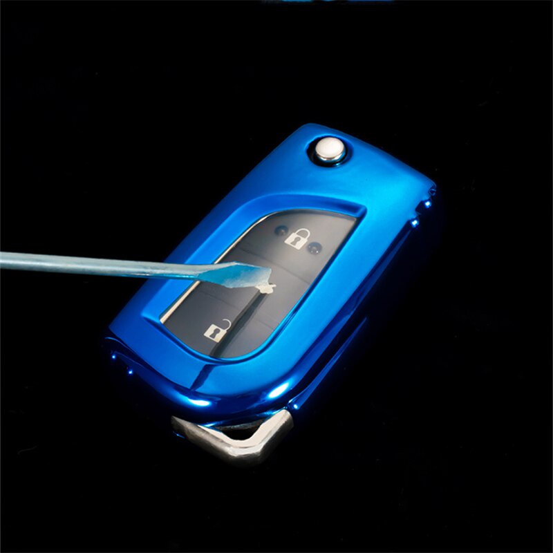 Vỏ bảo vệ chìa khóa điều khiển từ xa cho Toyota Auris Reiz Corolla Rav4 Avensis Yaris Aygo Verso Scion TC IM