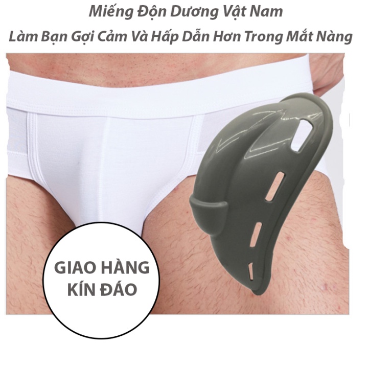 [Che Tên] Miếng độn và bảo vệ dương vật hình khối - tăng kích khước cậu nhỏ, tạo cảm giác to hấp dẫn phải nữ