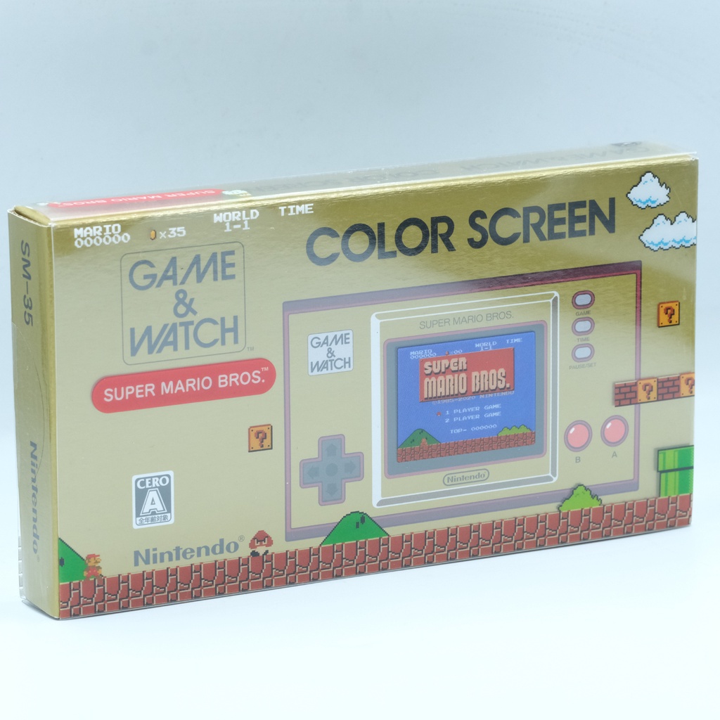 Máy chơi game Nintendo Mario / Zelda Game &amp; Watch Color Screen màn hình màu Chính hãng Super Mario Bros Legend Nhật Bản