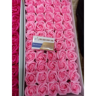 (Lẻ đầu bông) Hoa sáp thơm 3 lớp