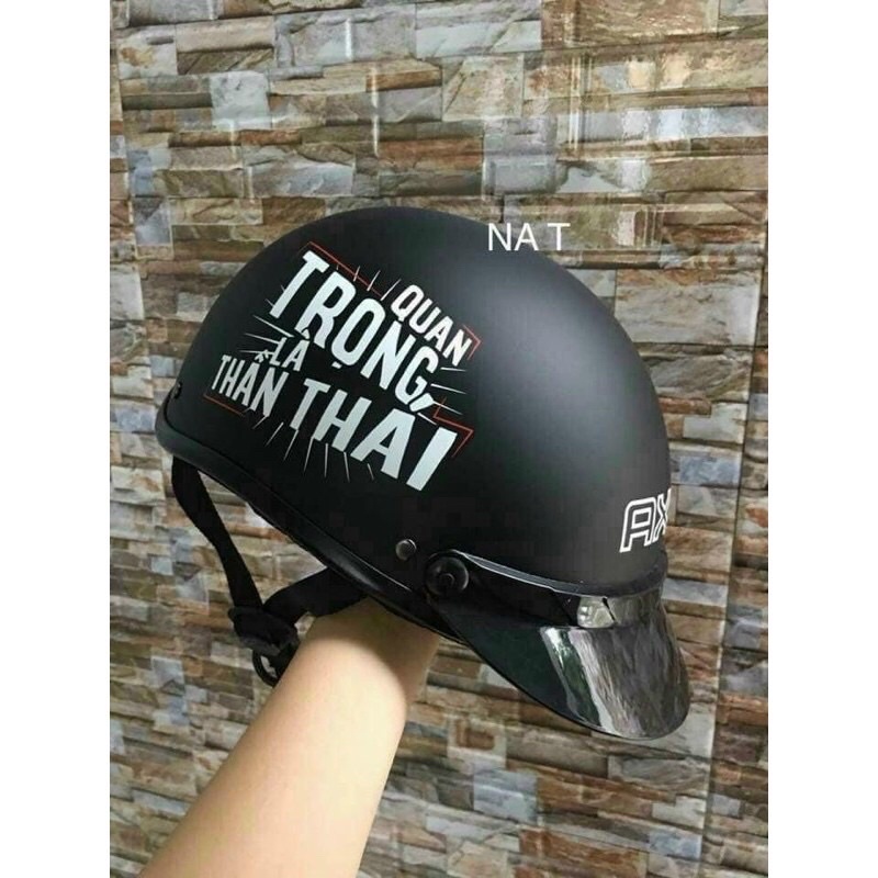 Nón bảo hiểm nửa đầu Axe