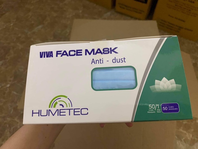 01 Chiếc Khẩu trang kháng khuẩn 4 lớp Viva facemask chống bụi bẩn , chống thấm nước