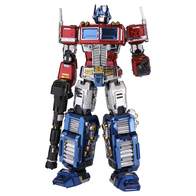 Mô Hình Lắp Ráp 3D Kim Loại Transformers Optimus Prime Generation 1 – MU007