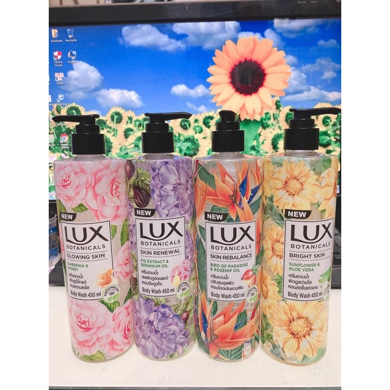 Sữa tắm Lux Botanicals Thái lan 450ml