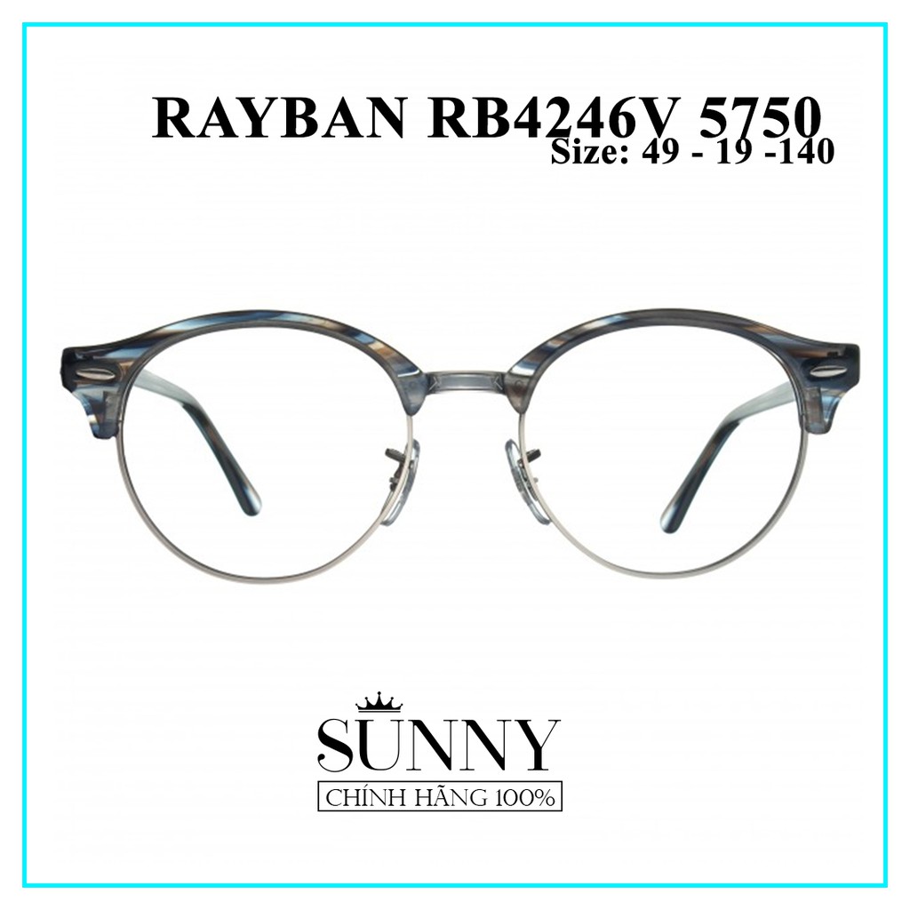 RB4246V 5750 - Gọng kính thời trang Rayban chính hãng , bảo hành toàn quốc, thiết kế dễ đeo bảo vệ mắt
