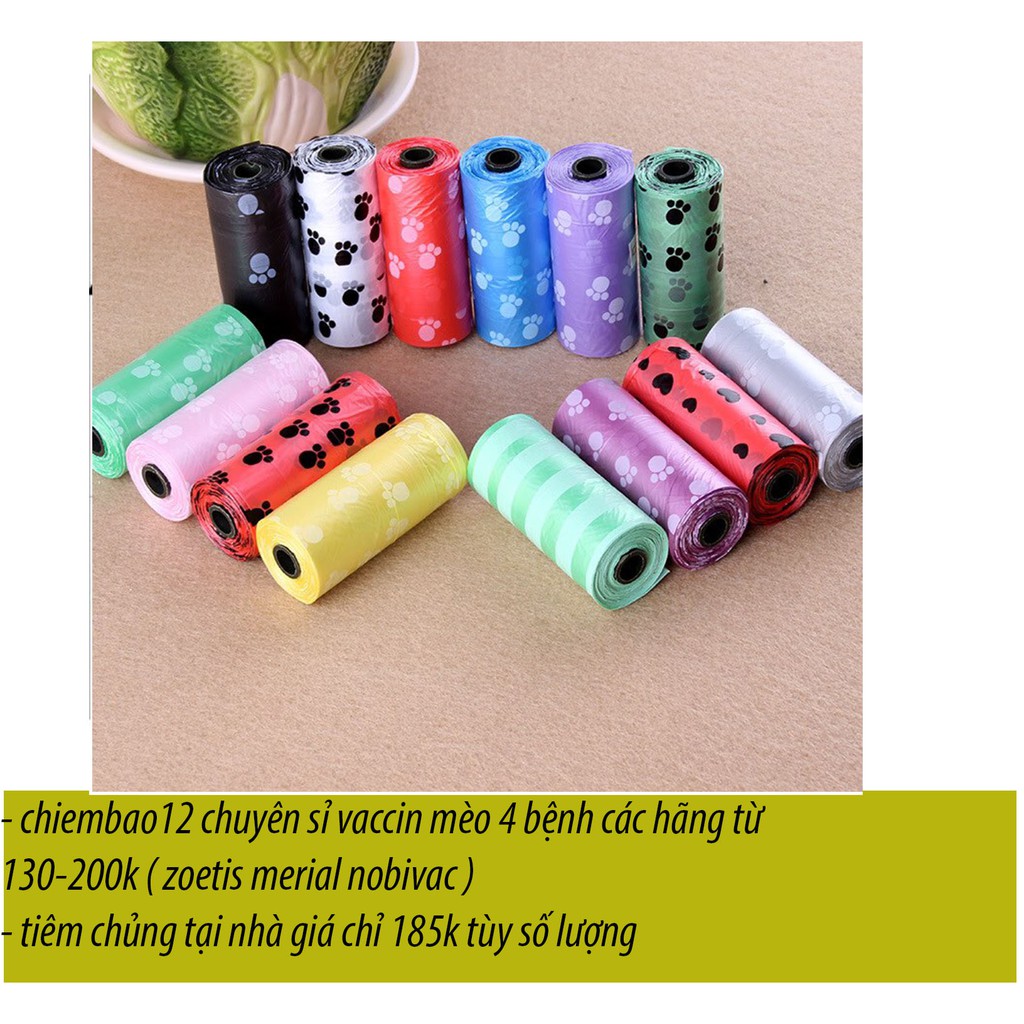 túi đựng rác cho chó mèo