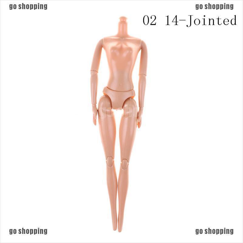 {go shopping}14/11 Jointed Movable Nude Naked Doll Body For 11'' Doll 1/6 30cm Dolls Body