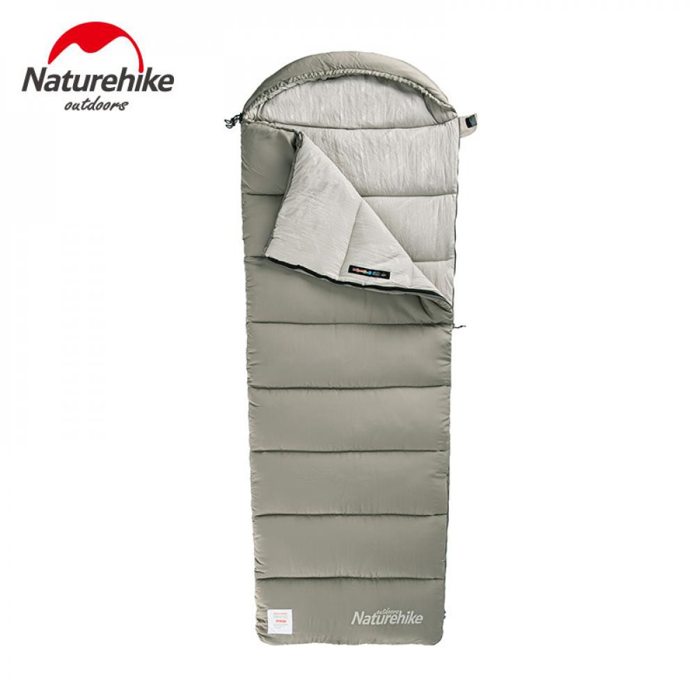Túi ngủ cotton cao cấp có mũ trùm đầu du lịch dã ngoại văn phòng Naturehike NH20MSD02 - M180 M300 M400