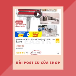Lăn Sạch Bụi & Lông Thú Cưng