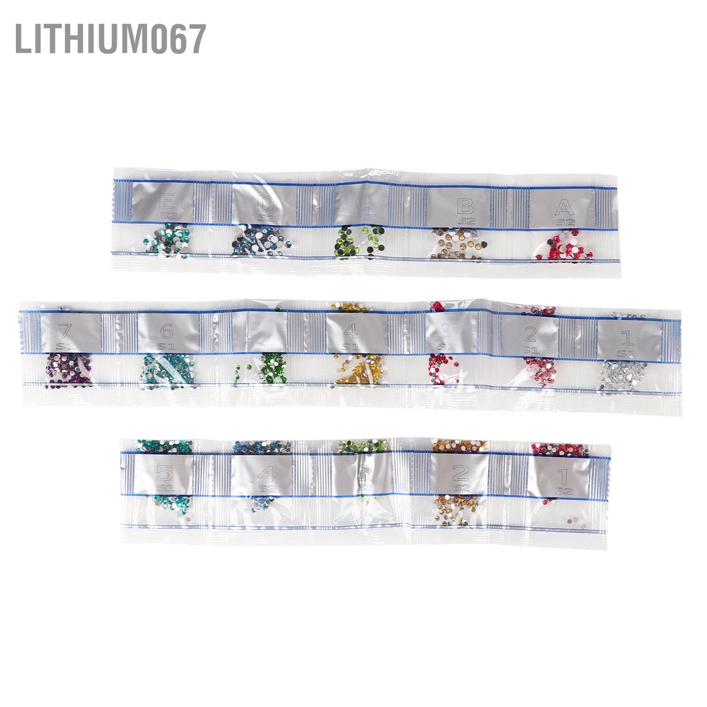 � Lithium067 Hình dán nàng tiên cá Bức tranh Rhinestone Nhân vật hoạt hình Nhãn dán Hình người giúp việc Biển Giảm căng thẳng thân thiện với môi trường Tự làm