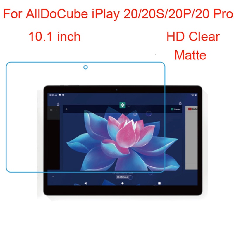 Bộ 5 Phim Bảo Vệ Màn Hình Trong Suốt / Mờ HD Cho ALLDOCUBE iPlay 20 / 20 Pro / 20S / 20P 10.1 inch.