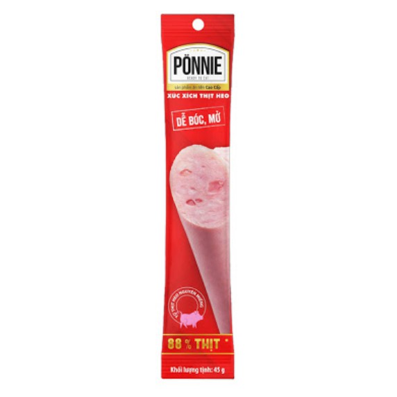 Xúc xích Ponnie 88% thịt - Trợ giá đến 30/4 - D50