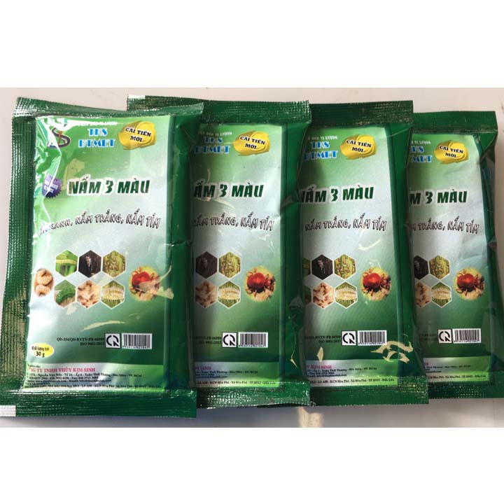 NẤM 3 MẦU: Nấm Ký Sinh Diệt Sâu Rầy - GÓI 30gr