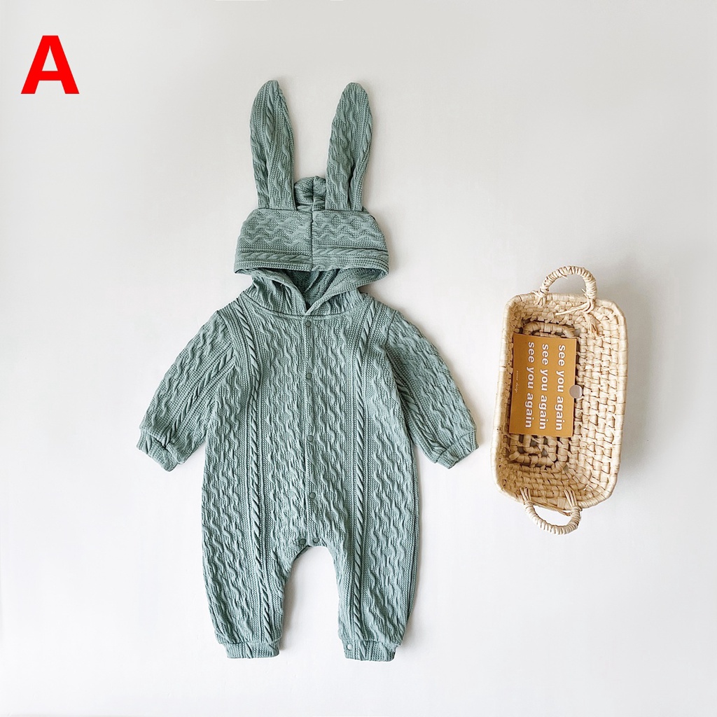 Sanlutoz Áo Sweater Dệt Kim Dày Dặn Giữ Ấm In Họa Tiết Thỏ Dễ Thương Thời Trang Mùa Đông Cho Bé