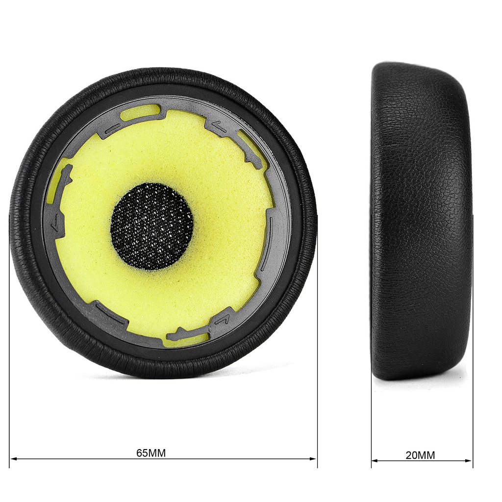 Vỏ Bọc Đệm Tai Nghe Bằng Da Thay Thế Cho Jabra evolve 75 75 + / 75 UC / 75MS