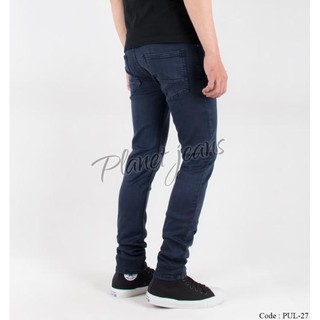 Quần Jeans Nam Dài Màu Xanh Navy Wtq1064 Pul27