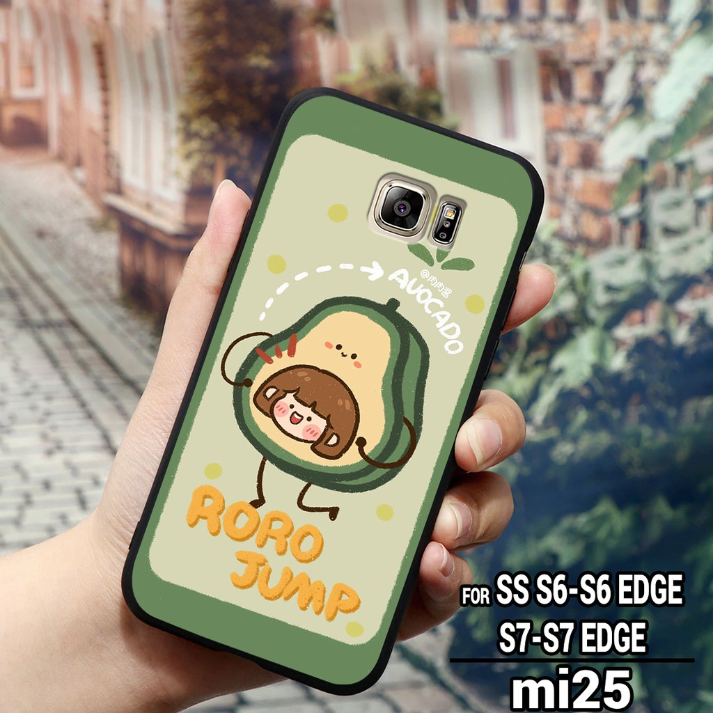 Ốp lưng SAMSUNG GALAXY Note 4 - Note 5 - S6 - S6 EDGE - S7 - S7 EDGE in hình hoa quả xinh xinh