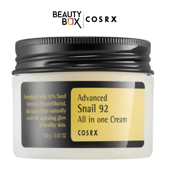 Kem Dưỡng Da Mặt Cosrx Advanced Snail 92 All In One Cream 100g