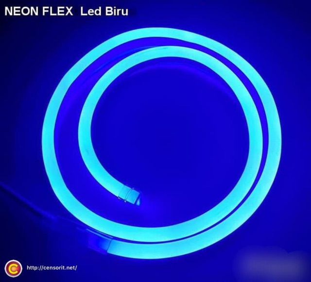 Cuộn Dây Đèn Led Neon Linh Hoạt 10m Ánh Sáng Trắng Và Xanh Dương