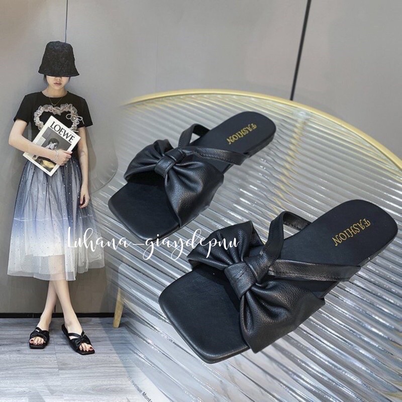 Dép lê nơ ngây ngô big size 35-45