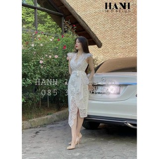 ĐẦM REN CÁNH TIÊN CỘT EO (KÈM VIDEO HÌNH THẬT)