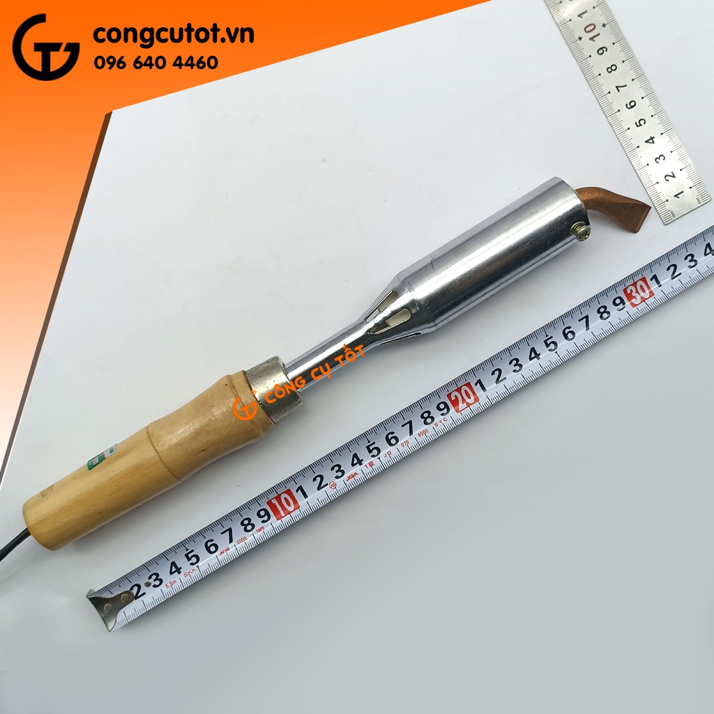 Mỏ hàn dẹp cán gỗ Berrylion (200W, 300W)