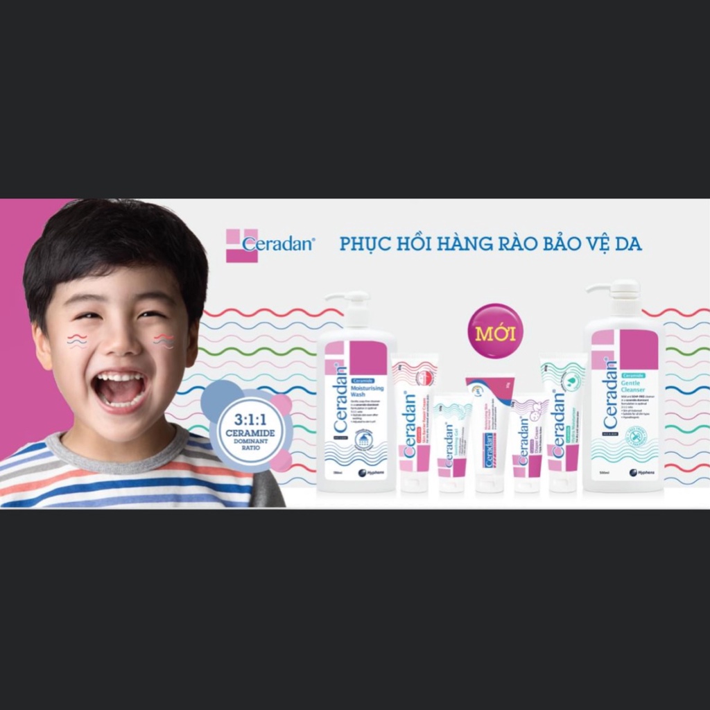 Kem Dưỡng Ẩm Cho Da Khô, Kích ứng Ceradan - Phục hồi hàng rào bảo vệ da