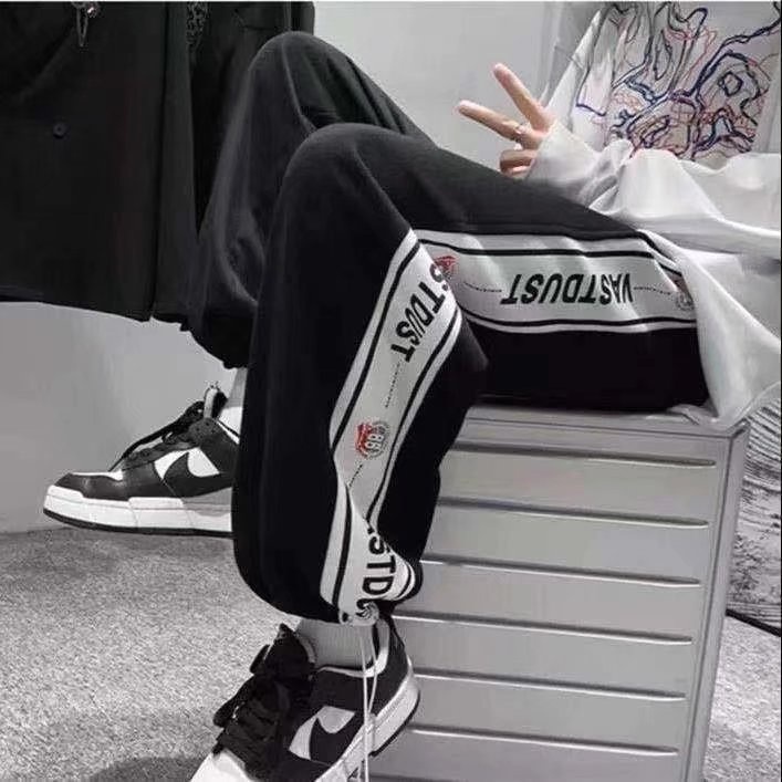 Quần Legging Dáng Rộng Phong Cách Hàn Quốc Thời Trang Thu Đông Cho Nam