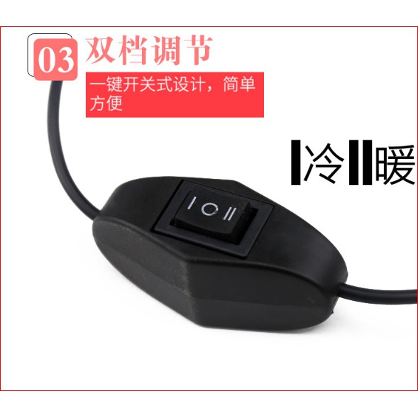 Đèn Tròn Nối Mi Có Kẹp / 2 chế độ sáng