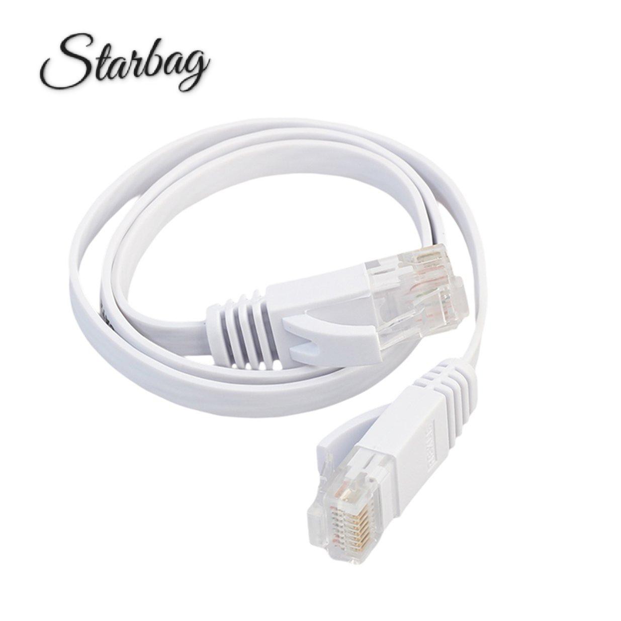 Cáp phẳng kết nối mạng Ethernet CAT6e tốc độ cao dùng cho văn phòng/tại nhà | BigBuy360 - bigbuy360.vn