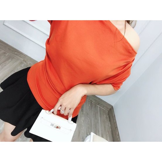 Áo Lệch Vai Thun Bozip Cao Cấp ÁO THUN LÊCH VAI CAO CẤP