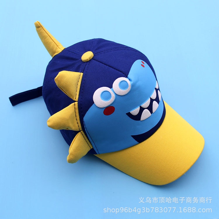 Mũ Lưỡi Trai Hình Khủng Long Dễ Thương Cho Bé Mẫu Giáo