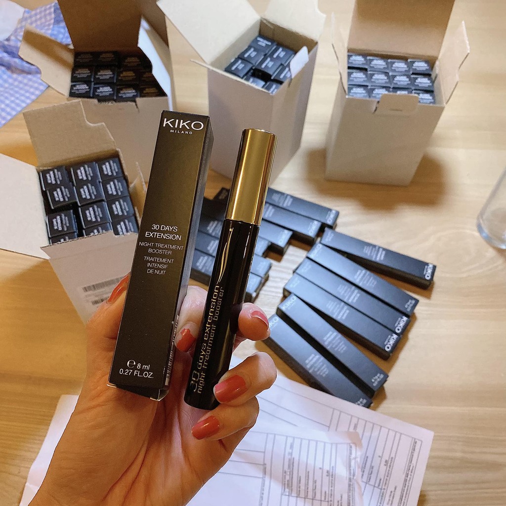 [Mi dài quyến rũ] Serum kích mọc mi dài nhanh KIKO 30 Days Extension - Night Treatment Booster 8ml hàng Ý | BigBuy360 - bigbuy360.vn