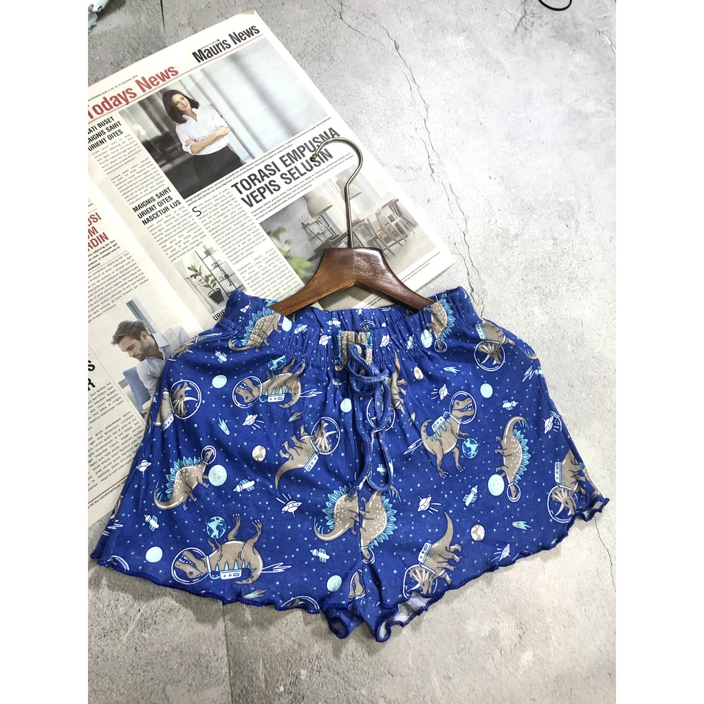 [QUẦN NỮ COTTON THÁI] Quần Đùi Nữ, Quần Ngủ Nữ Nhiều Hình Phối Áo 2 Dây Mặc Nhà cực Thoải Mái | BigBuy360 - bigbuy360.vn