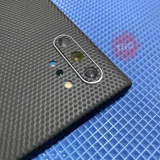 Miếng dán Skin 3M Matrix Black Samsung Note 10 / Note 10 Plus / Note 10 Lite full máy