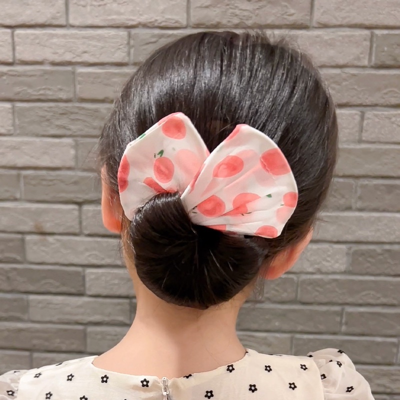 Kẹp Uốn Tóc Đính Nơ Dễ Thương Cho Bé Gái