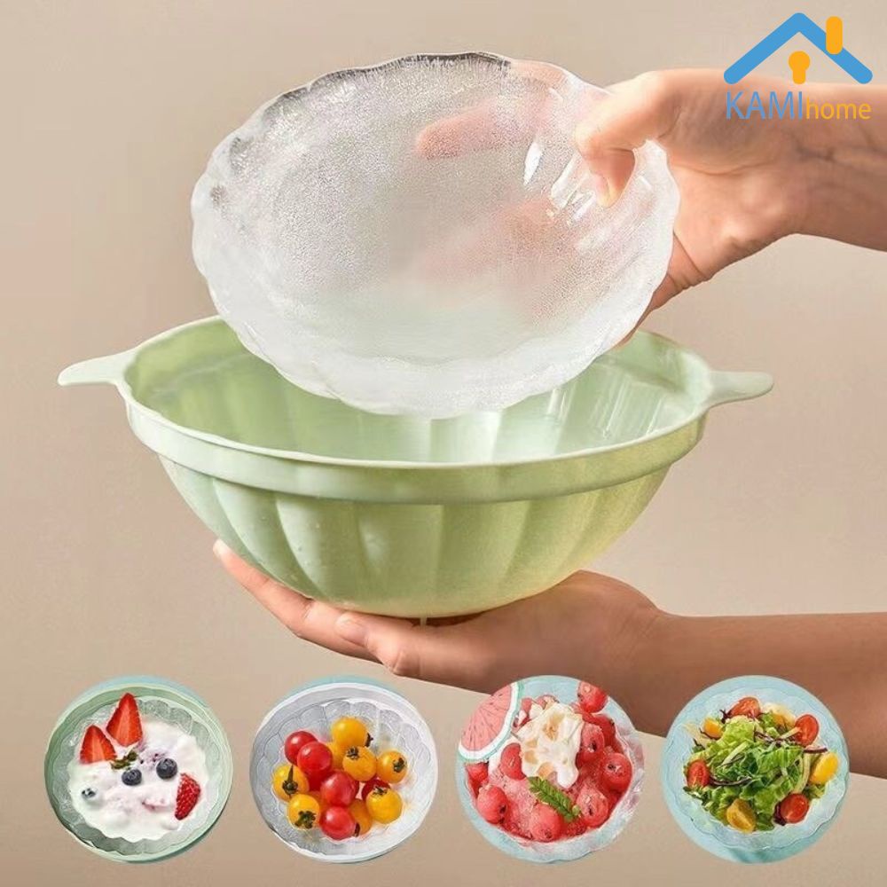 Khuôn làm đá hình bát tô đựng đồ ăn giữ lạnh cỡ 19cm mã 20109