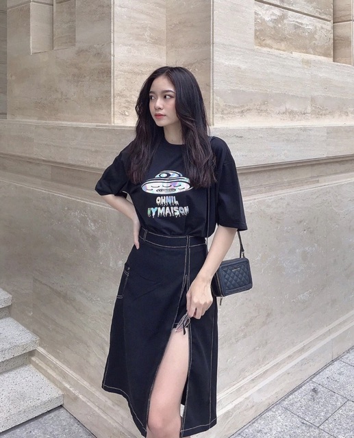 Chân Váy Viền Chỉ