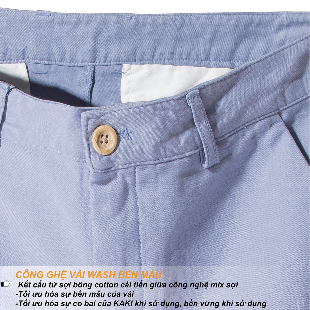 Quần Đùi Nam Linen GRAYHOMME Trẻ Trung, Nam Tính, Mềm , Nhẹ, Thoáng khí