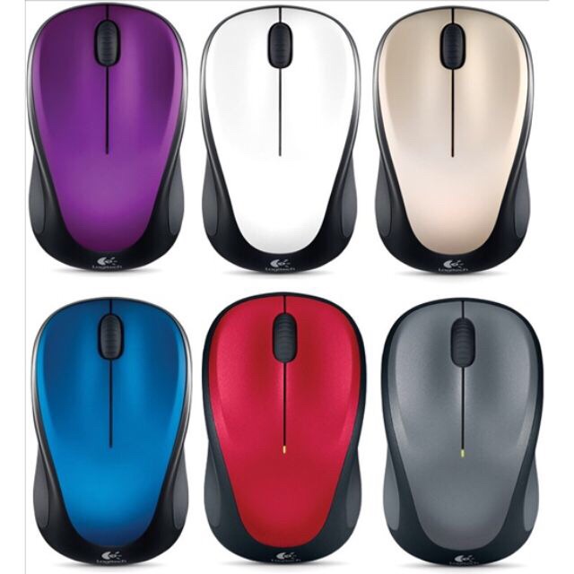 Chuột không dây LOGITECH M235 2.4G tặng kèm 6 viên pin 2A Camelion