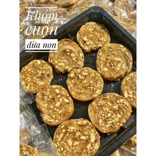 Kẹo khóm cuộn dừa non ít đường 500g