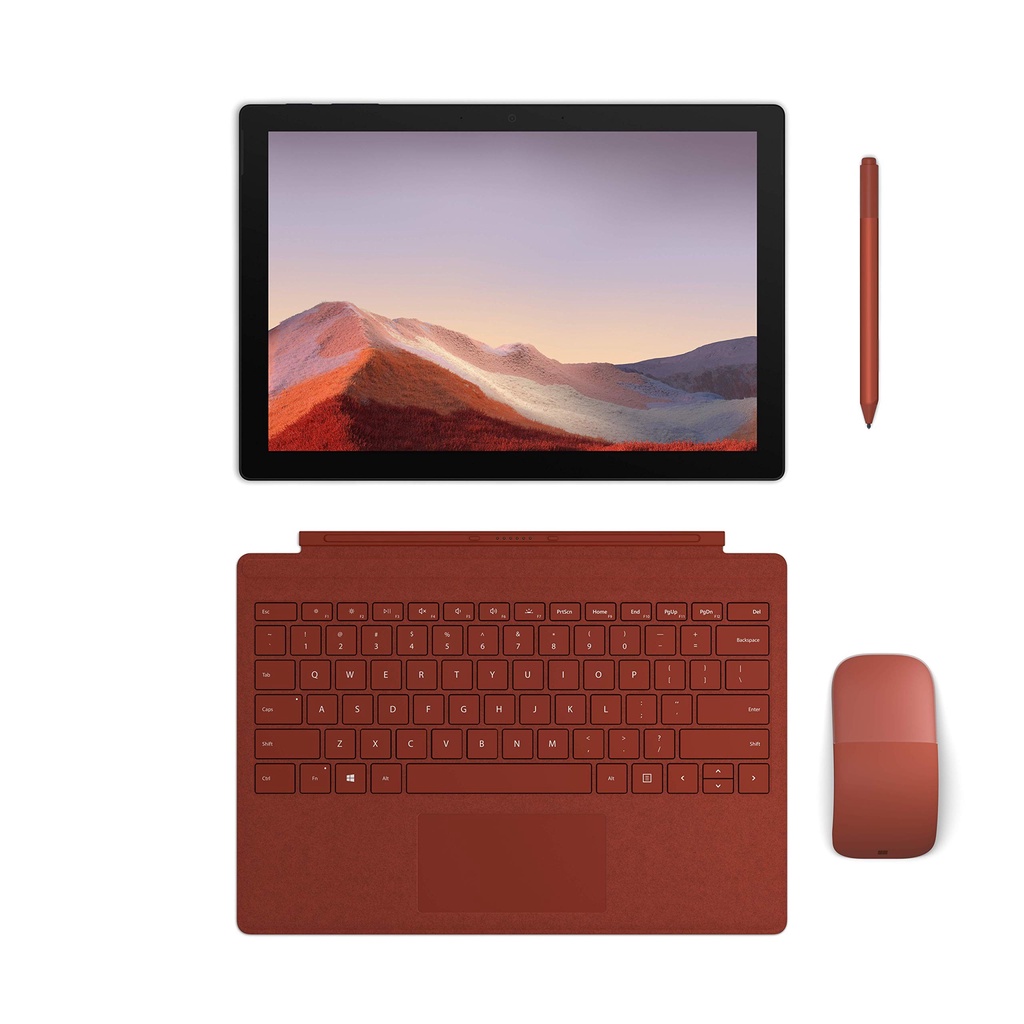 Microsoft Surface Pro 7 i5 Ram 8GB SSD 128/256GB Kèm Typer Cover  , Sạc chính hãng Tại PlayMobile