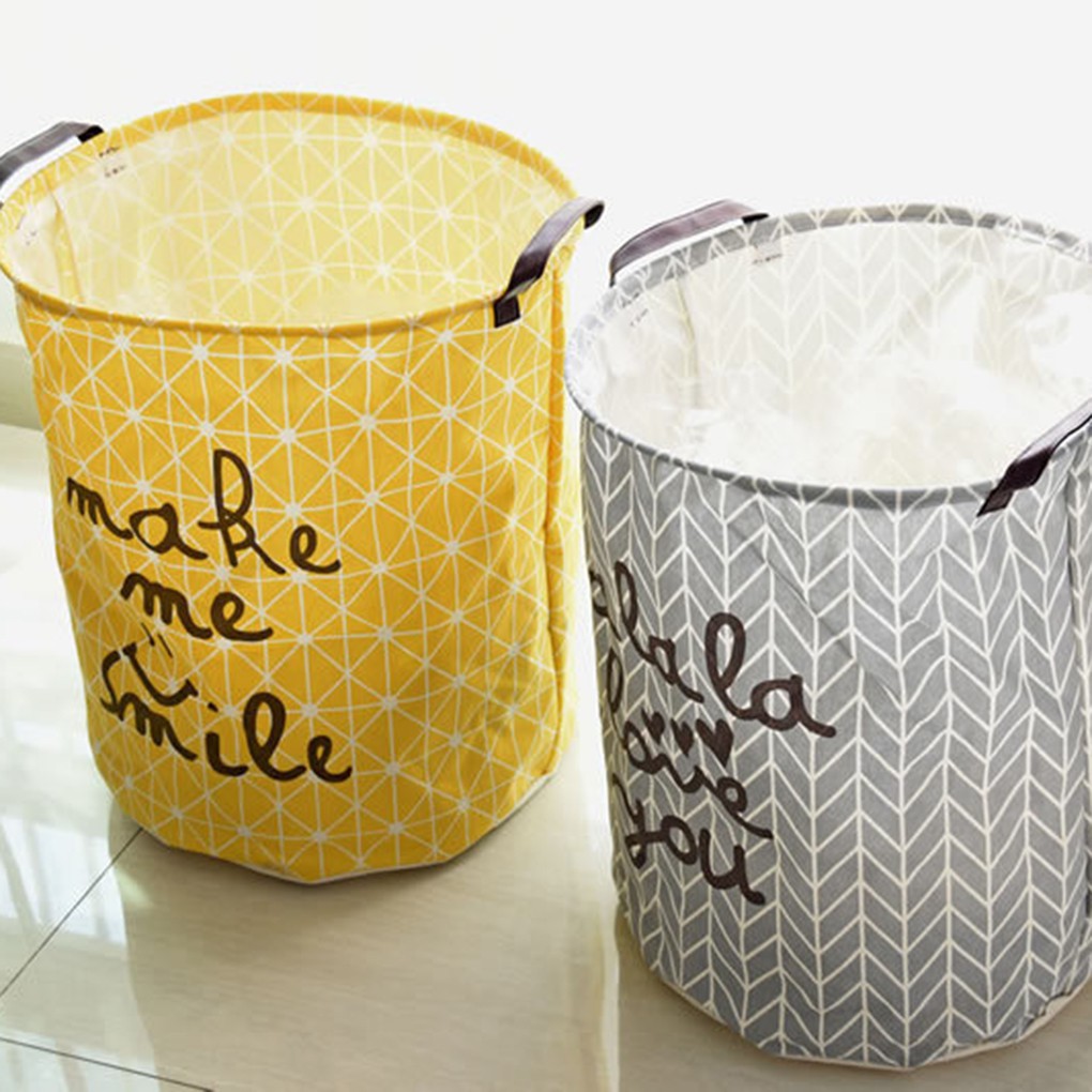 Túi vải cotton đựng đồ giặt, đồ chơi dùng trong gia đình